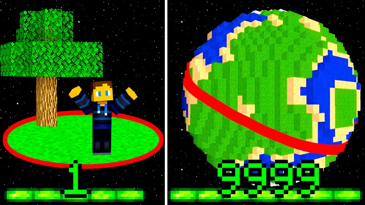 Levels Gør Min Verden STØRRE i Minecraft!