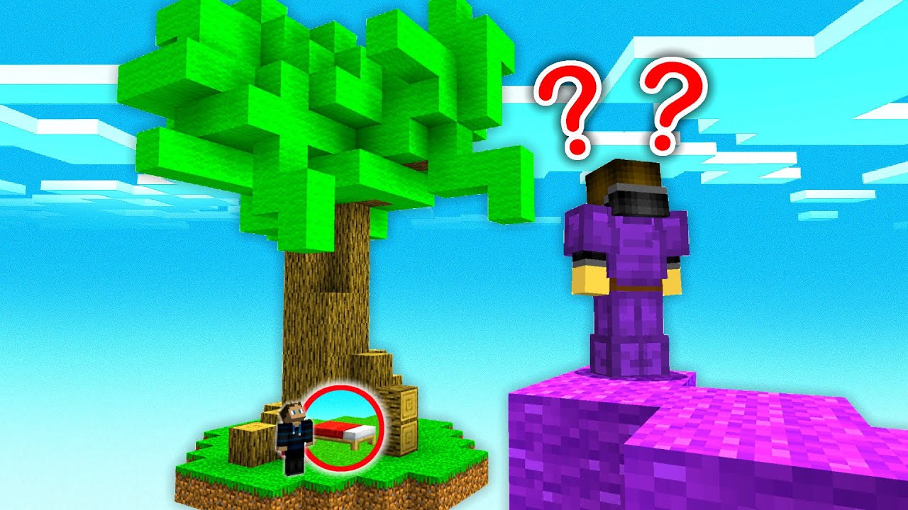 JEG BESKYTTER MIN BEDWARS SENG MED ET KÆMPE TRÆ!!