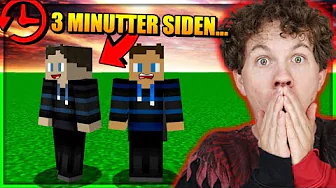 JEG REJSER TILBAGE I TIDEN I MINECRAFT!! - Dansk Minecraft