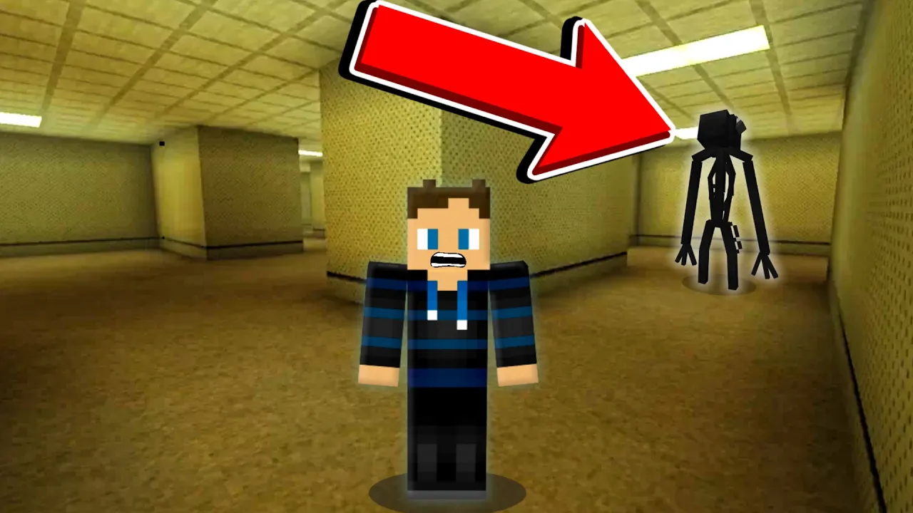 Jeg Er Fanget I THE BACKROOMS I Minecraft!