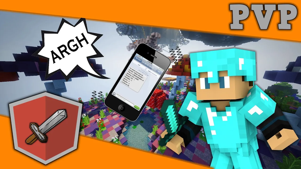 Dansk Minecraft - Skyservers KitPvP - SMS ROAST!