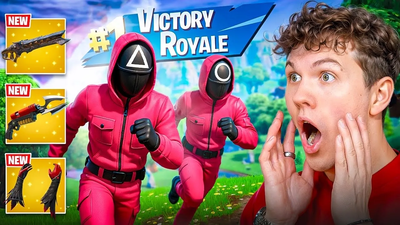 Kan Vi Vinde Som SQUID GAME med Shadys i Fortnite!?