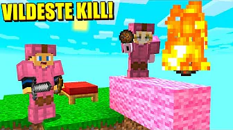 NATASJA FÅR DET VILDESTE KILL I BEDWARS!! - Dansk Minecraft Bedwars