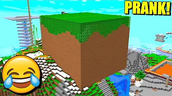 KÆMPE GRASS BLOCK PRANK!! - Prank Wars #13