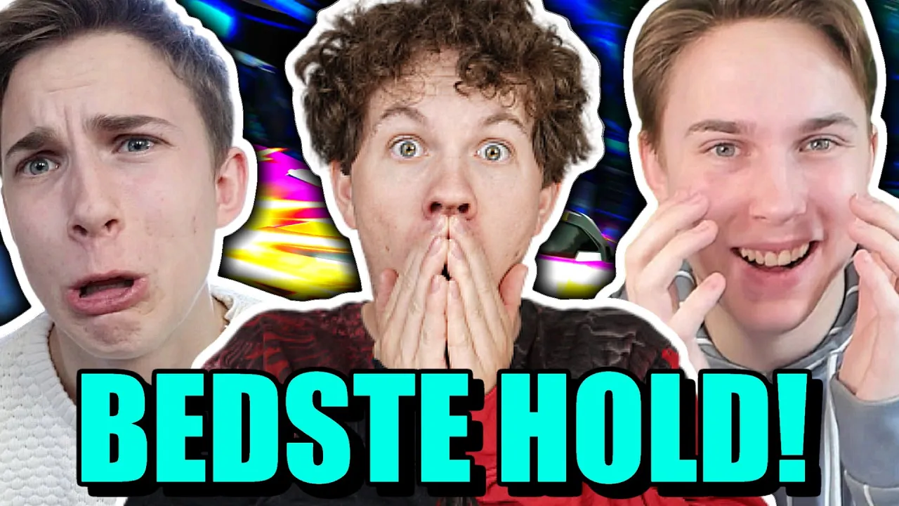 DET BEDSTE HOLD NOGENSINDE!! (m. Emil Trier & Mikkeltrier) - Dansk Rocket League