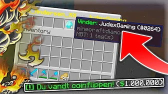 VINDER $1.000.000 PÅ COINFLIP!! - Skyblock #2
