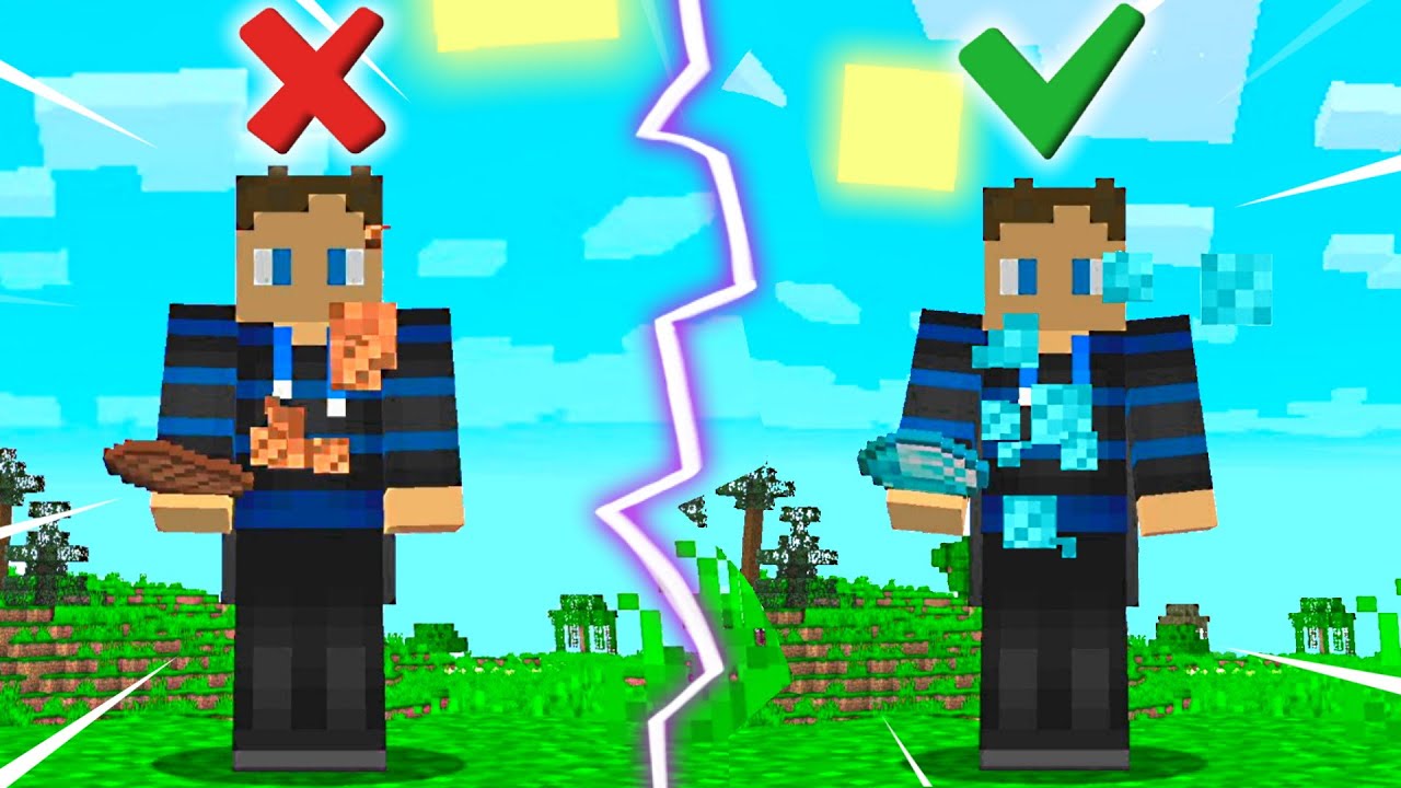 Minecraft, men man kan kun spise Ores!!