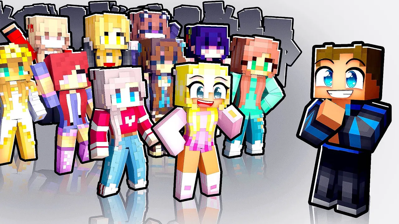 30 DATES på 24 TIMER i Minecraft!