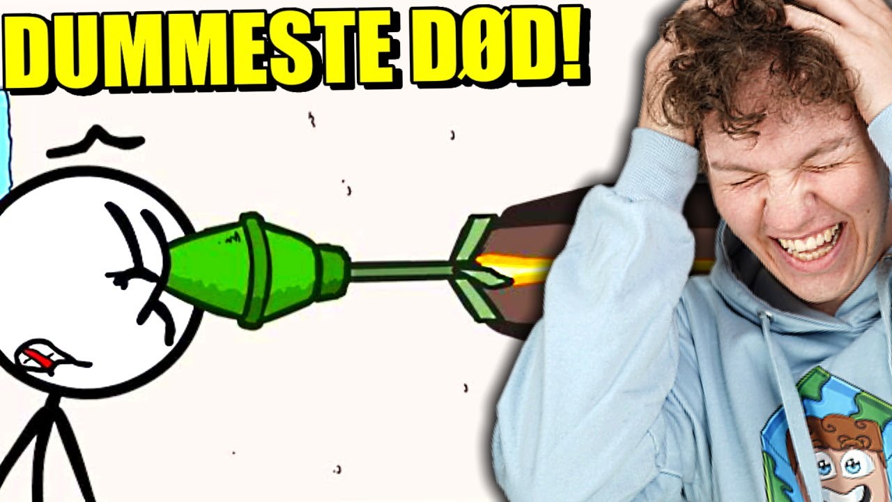 JEG DØR PÅ DE DUMMESTE MÅDER!! - Dansk Henry Stickmin