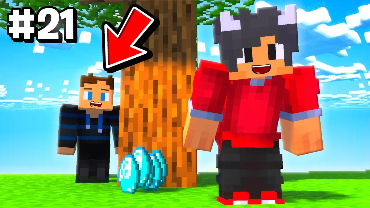 Jeg STJÆLER Fra Shadys! - Minecraft Vulkanen #21