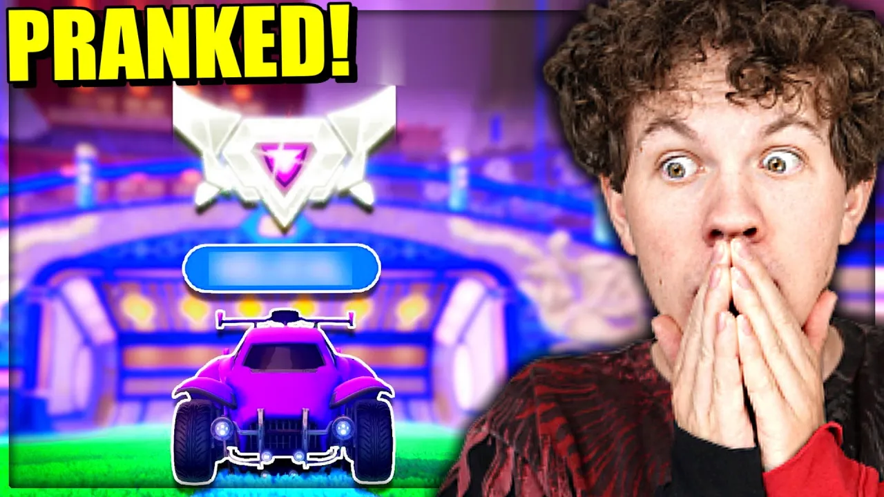 JEG BLEV PRANKED AF EN SUPERSONIC LEGEND SPILLER!! - Dansk Rocket League