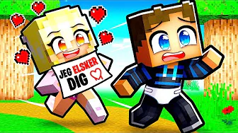 BABY NAT Bliver FORELSKET i Mig i Minecraft!