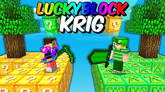 LUCKYBLOCK KRIG #2: VI FÅR DE VILDESTE MODDED ITEMS!!