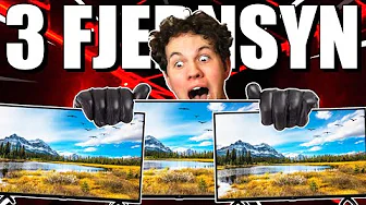 JEG STJÆLER 3 DYRE FJERNSYN I 1 VIDEO!! - Dansk Thief Simulator