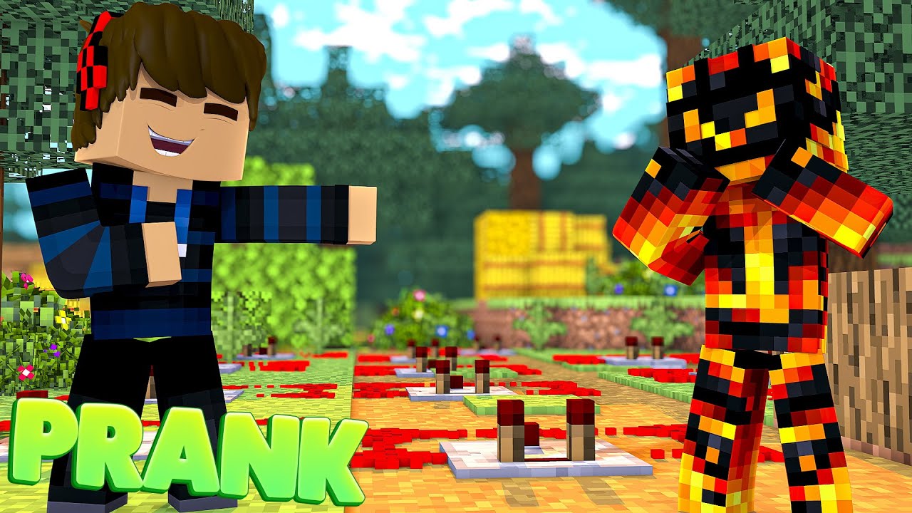 Prank Wars #58: KÆMPE REDSTONE PRANK PÅ MRSPYPLANT!!