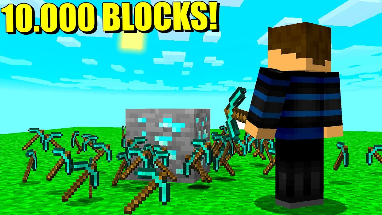 Jeg minede 10.000 Blocks i en One-Block, og sådan gik det...