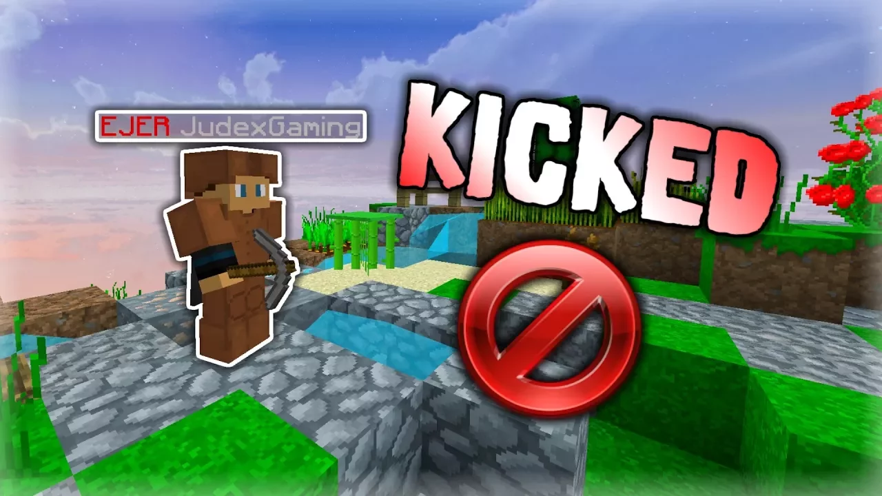 KICKED FRA ØEN!! - Skyblock #15
