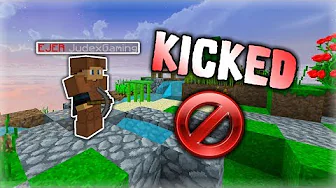 KICKED FRA ØEN!! - Skyblock #15