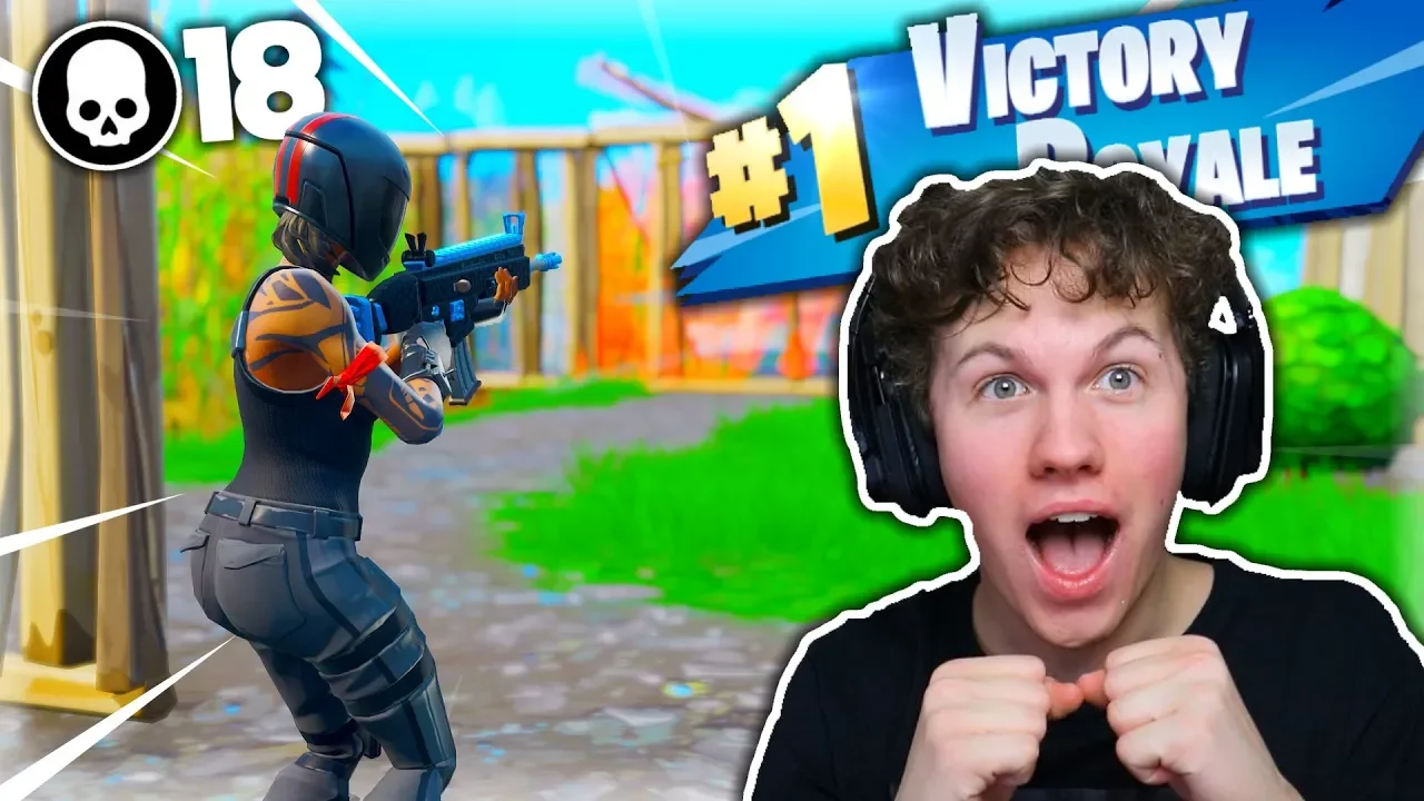 18 KILL GAME MED SQUADET!! - Dansk Fortnite