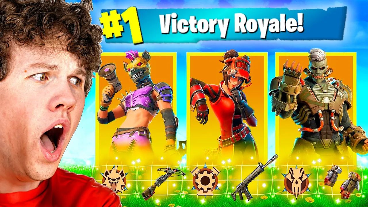 Fortnite "Random Mythic Boss" Challenge i Sæson 3!