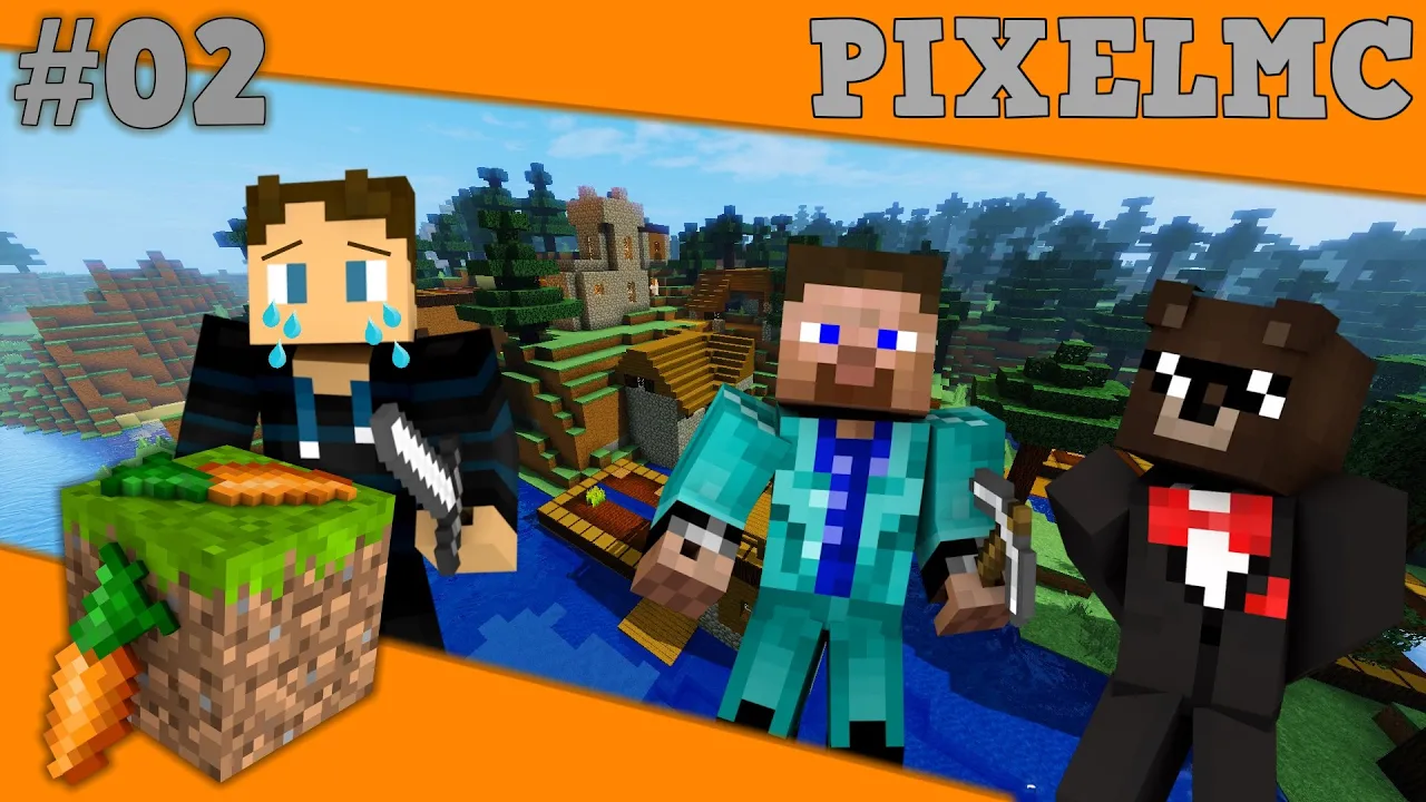 Dansk Minecraft - PixelMC #2 - DE HADER MIG!