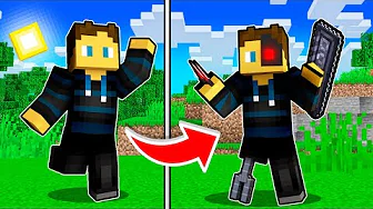 Jeg kan OPGRADERE Mig selv i Minecraft!