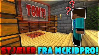 Prank Wars #17: STJÆLER MCKIDPROS TING PRANK!!