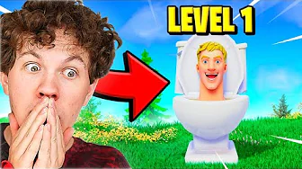 Jeg Kan Opgradere mit SKIBIDI TOILET i Fortnite!