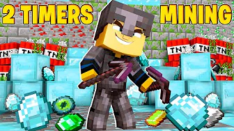 Jeg Miner 2 TIMER I TRÆK! - Minecraft Opprison