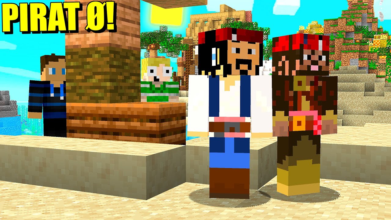 VI STYRTER NED PÅ EN FARLIG PIRAT Ø!! - Dansk Minecraft Titanic #18