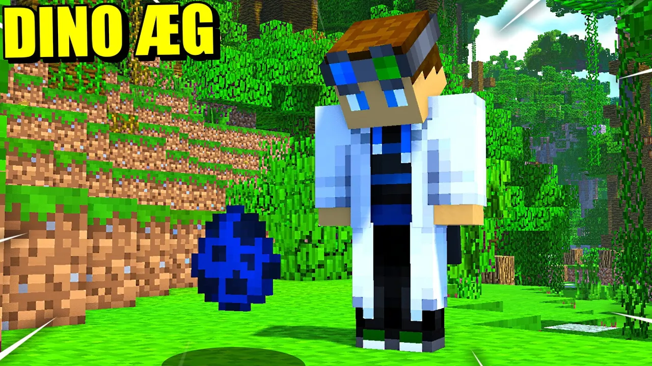JEG CRAFTER EN CUSTOM DINOSAUR I MINECRAFT!! - Dansk Minecraft Titanic #9