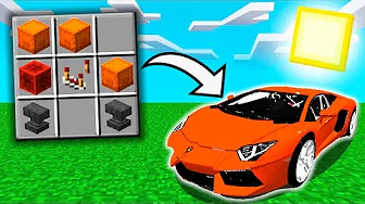 Minecraft, men jeg kan Crafte de *VILDESTE* SUPERBILER!!