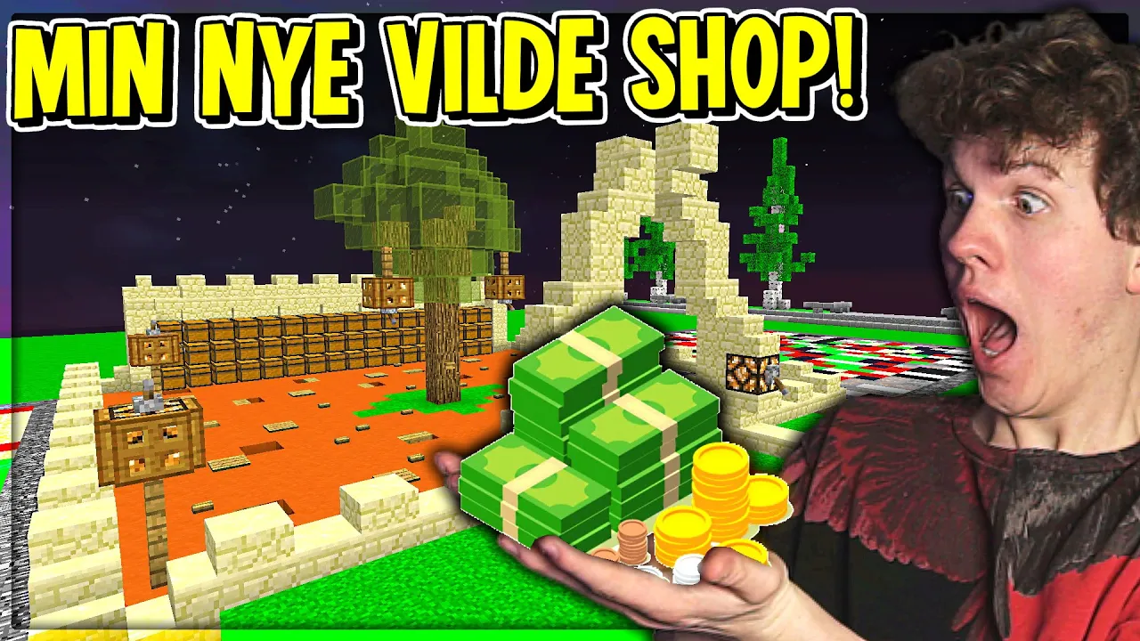 JEG BYGGER DEN FEDESTE SHOP PÅ SERVEREN!! - Opprison #8