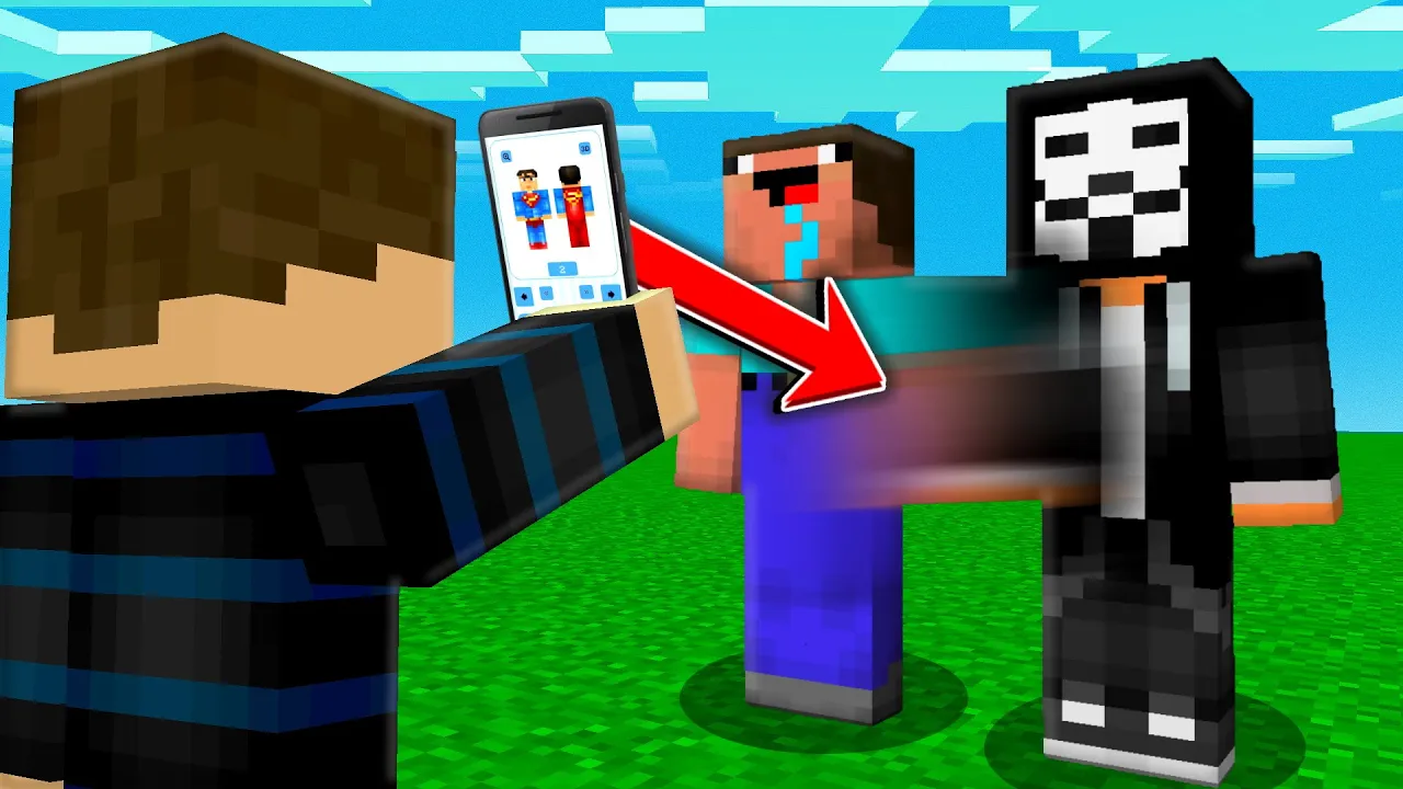 Forvandler En NOOB Til En PRO I Minecraft!