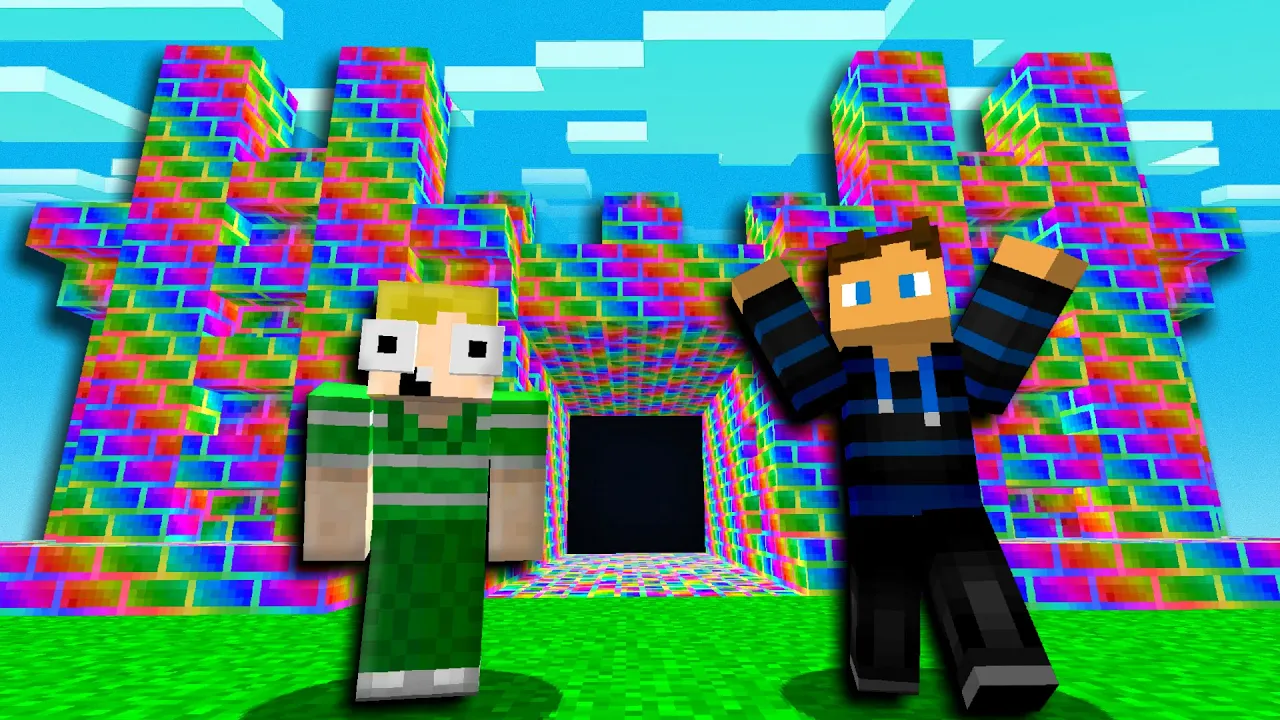 Udforsker Et KÆMPE SLOT Med Emil Trier I Minecraft!