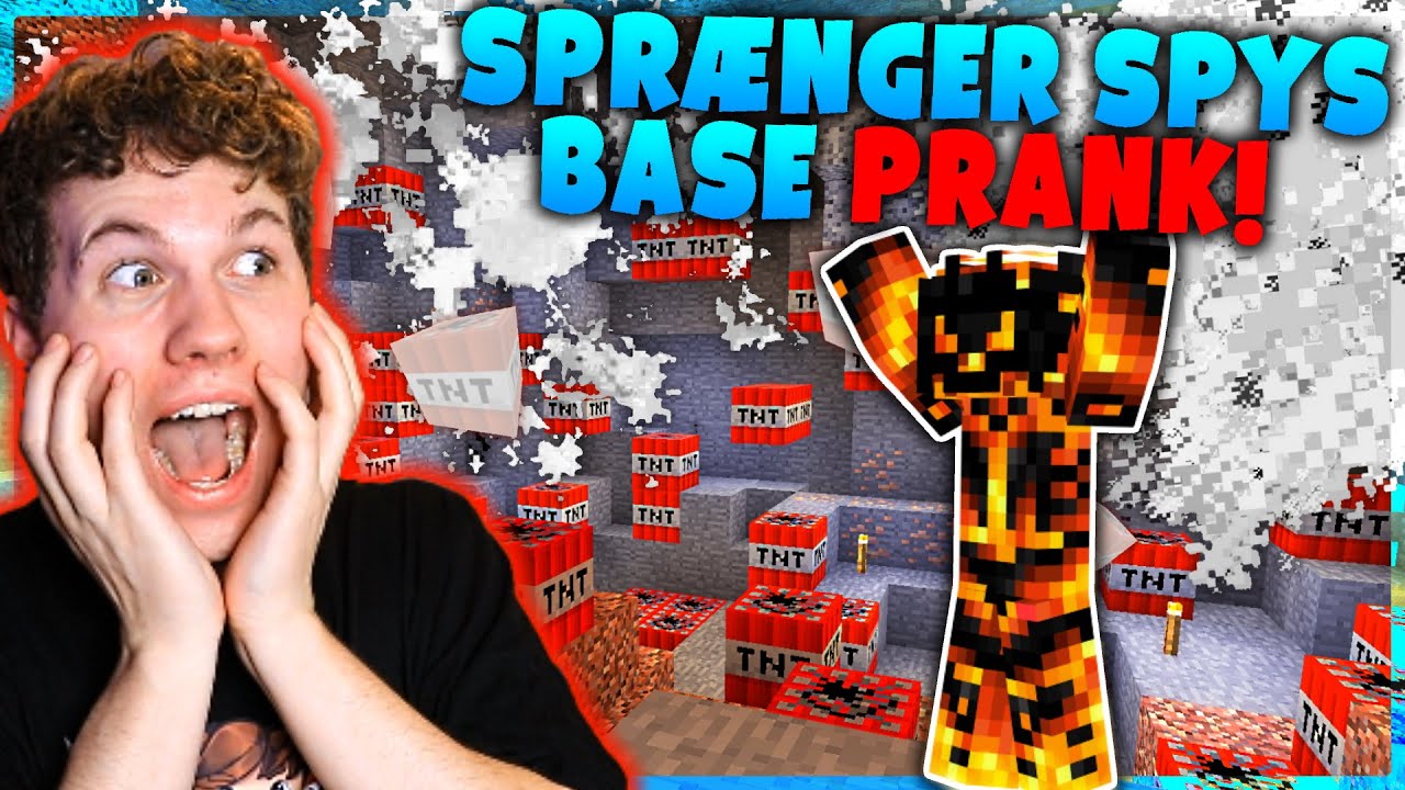 Prank Wars #63: JEG SPRÆNGER MRSPYPLANTS BASE I LUFTEN PRANK!!