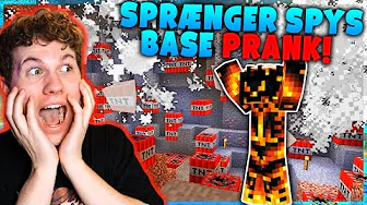Prank Wars #63: JEG SPRÆNGER MRSPYPLANTS BASE I LUFTEN PRANK!!