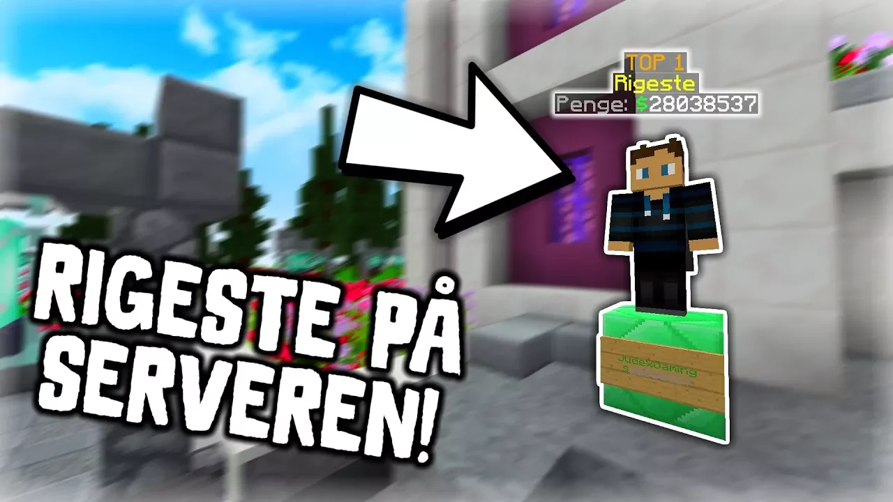JEG ER DEN RIGESTE PÅ SERVEREN!! - Skyblock #3