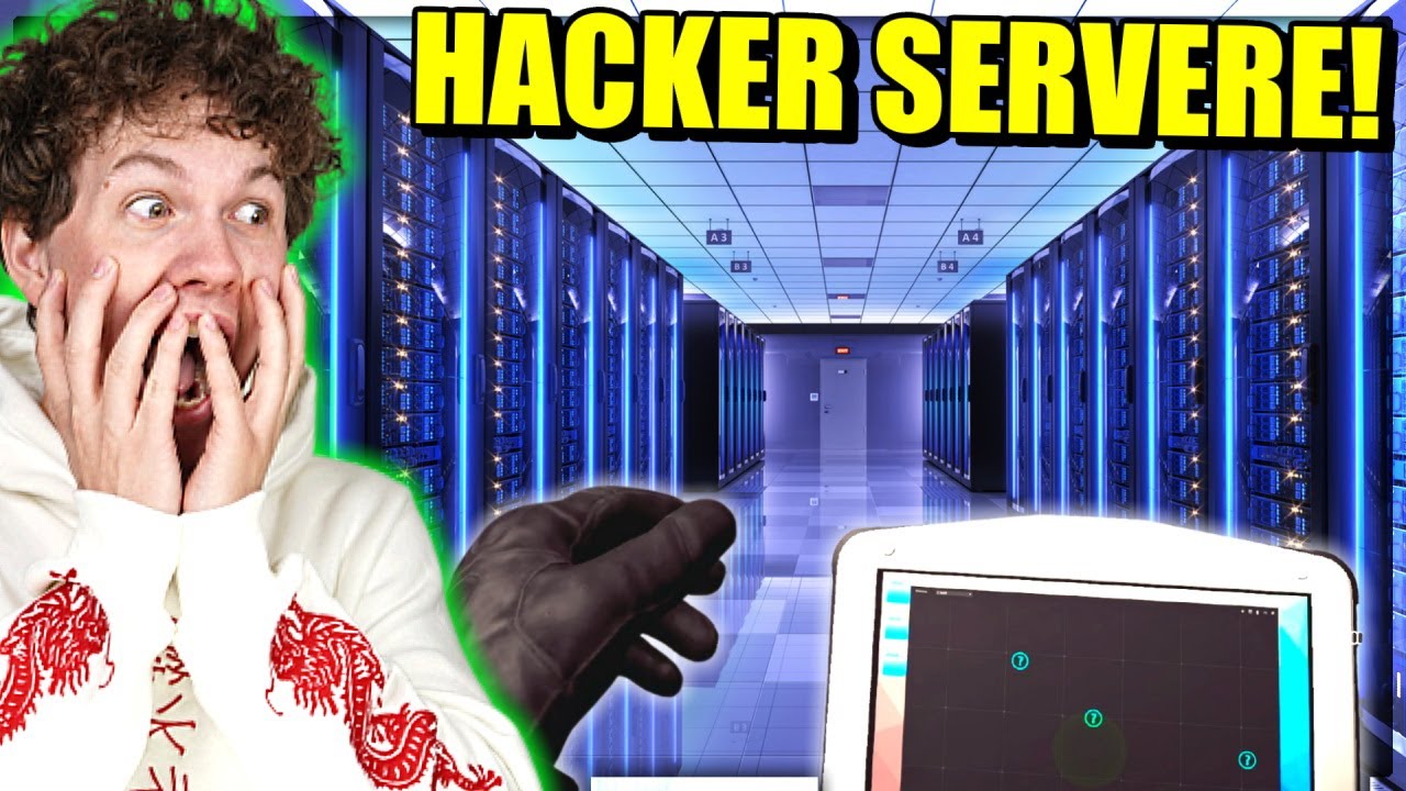 JEG HACKER EN SERVER OG STJÆLER FILERNE!! - Dansk Thief Simulator