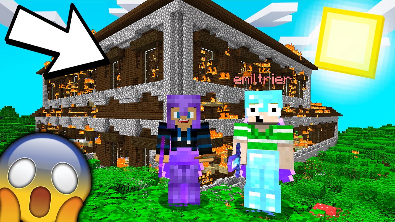 VI BRÆNDER ET MANSION NED TIL BUNDEN PÅ PRANK WARS!! (Med TrierGaming) - Prank Wars #24