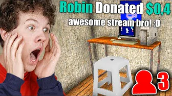 JEG FIK MIN FØRSTE DONATION!! - Dansk Streamer Life Simulator