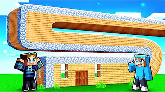 Jeg Forlænger Frostys Hus indtil Han Opdager Mig i Minecraft!