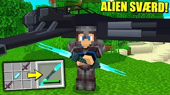 MAN KAN CRAFTE OP ALIEN VÅBEN I MINECRAFT!!