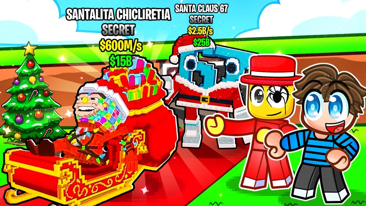 Ejeren Giver Sneakpeak på Jule-Updaten i Steal a Brainrot!