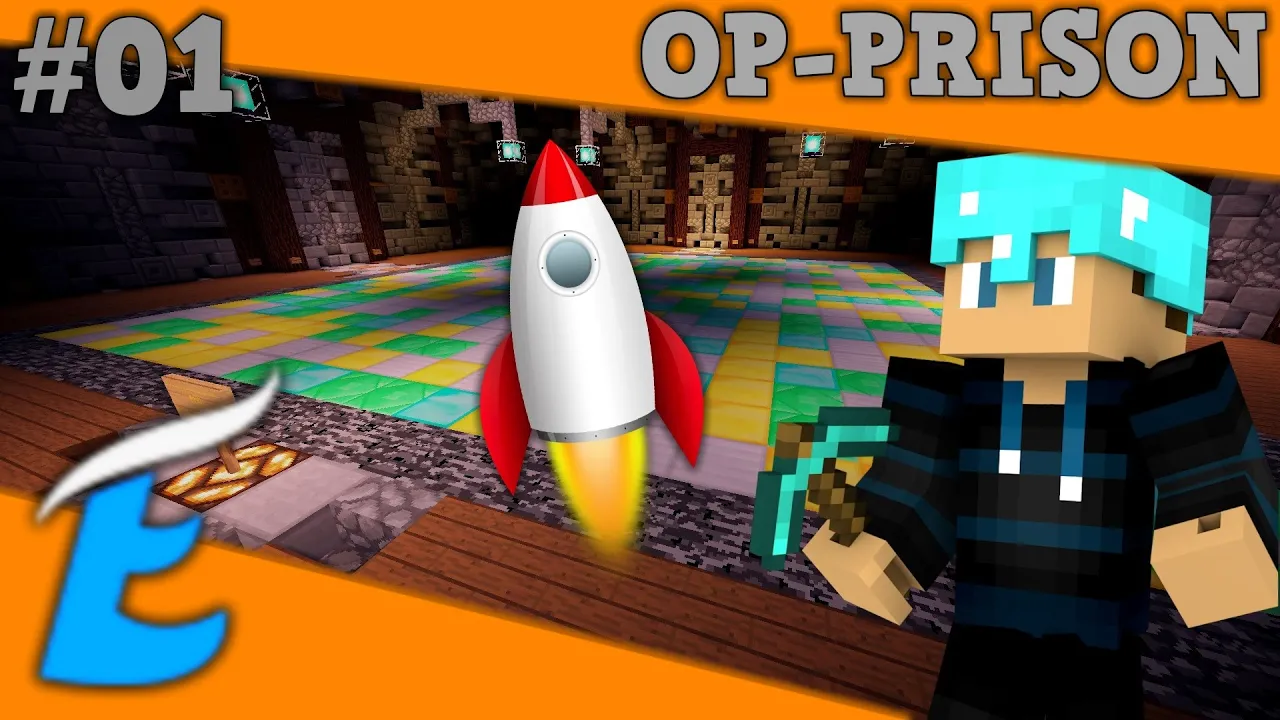 Dansk Minecraft - OP-Prison Ep. 1 - RAKET INTRO!