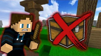 NO CHEST CHALLENGE!! - Dansk Skywars
