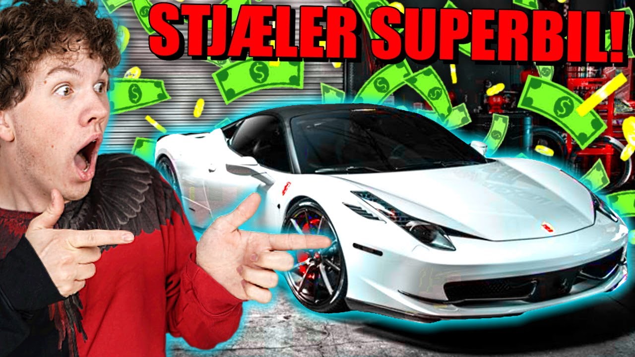 JEG STJAL EN SUPERBIL OG SOLGTE DEN!! - Dansk Thief Simulator