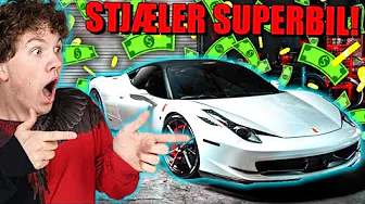 JEG STJAL EN SUPERBIL OG SOLGTE DEN!! - Dansk Thief Simulator