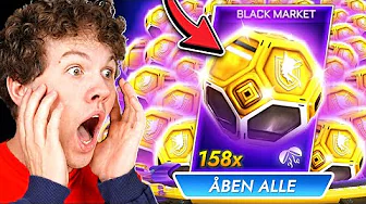 Jeg Åbnede 158 REWARDS i Rocket League, og fik dette!