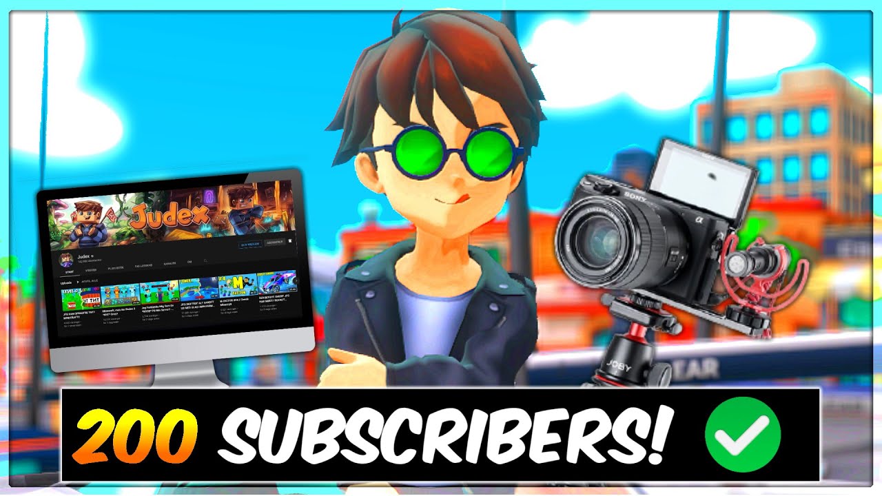 JEG RUNDER 200 SUBSCRIBERS PÅ MIN KANAL!! - Youtubers Life 2 #1